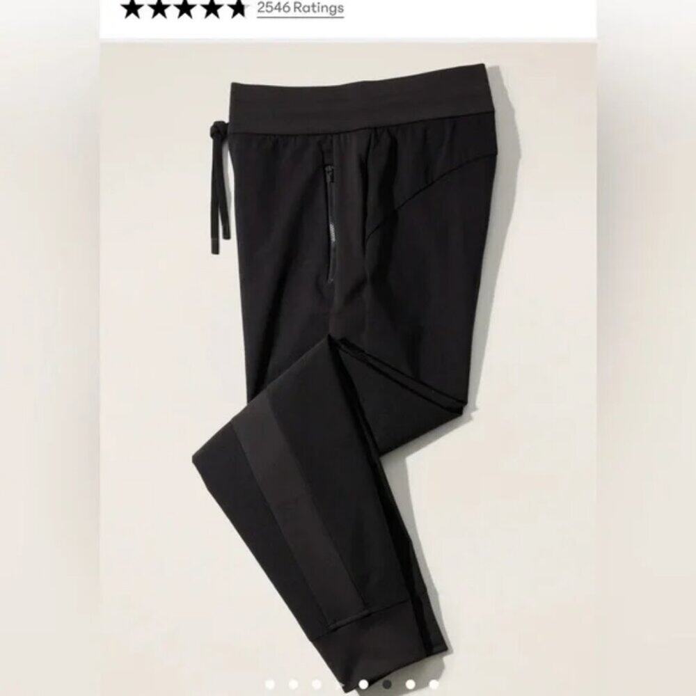 Athleta Headlands Hybrid Trek Joggers Womens 6 Athleisure Pants Black - Picture 2 of 7